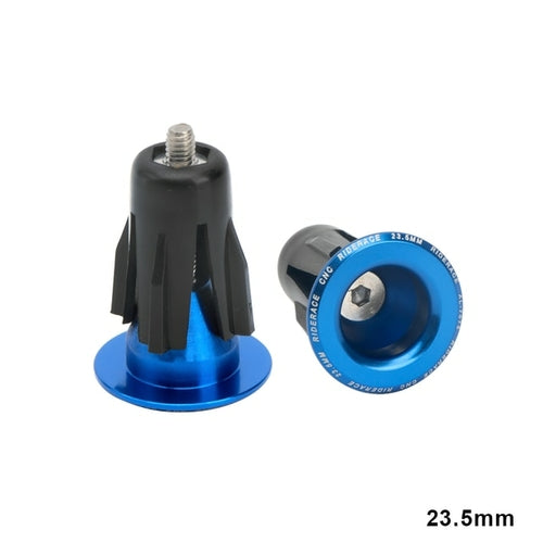 1 Pair Bike Handlebar End Plugs Aluminum Alloy Mountain Road Bicycle