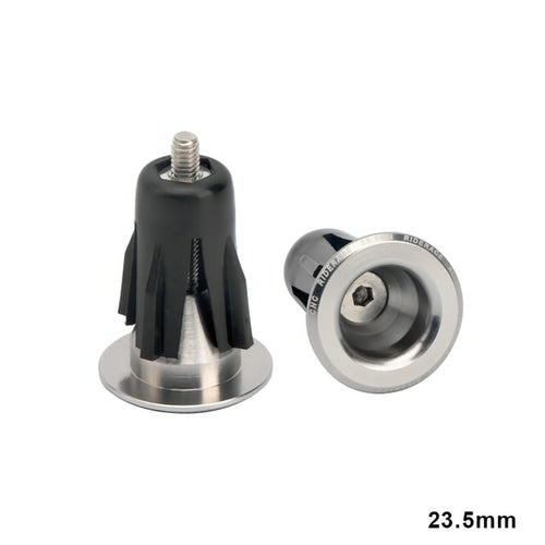 1 Pair Bike Handlebar End Plugs Aluminum Alloy Mountain Road Bicycle