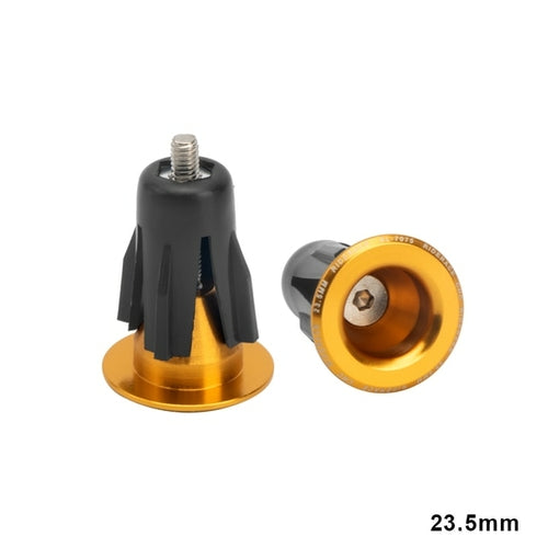 1 Pair Bike Handlebar End Plugs Aluminum Alloy Mountain Road Bicycle