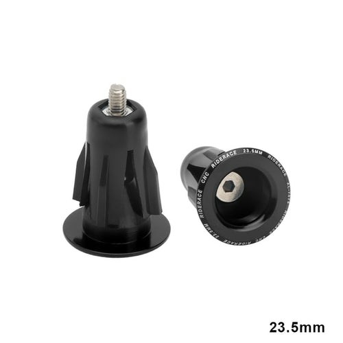 1 Pair Bike Handlebar End Plugs Aluminum Alloy Mountain Road Bicycle
