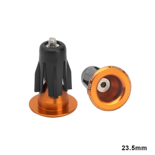 1 Pair Bike Handlebar End Plugs Aluminum Alloy Mountain Road Bicycle