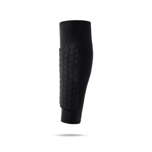 1 PC Leg Sleeves Shin Guards Shockproof Honeycomb Nylon Support Sock