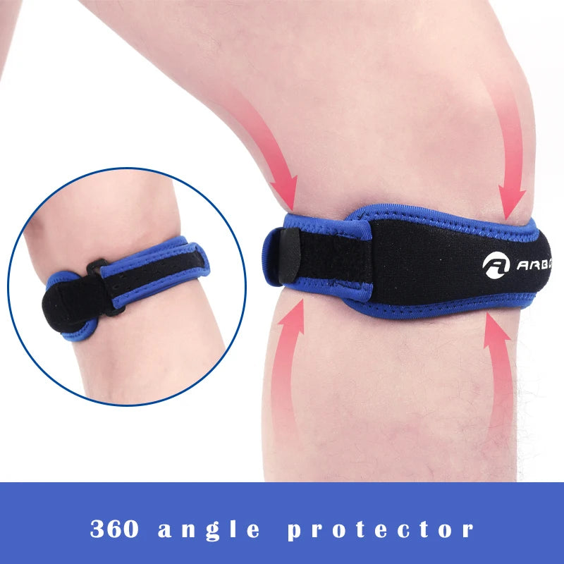 1 Piece Knee Patellar Tendon Knee Support Strape Brace Adjustable