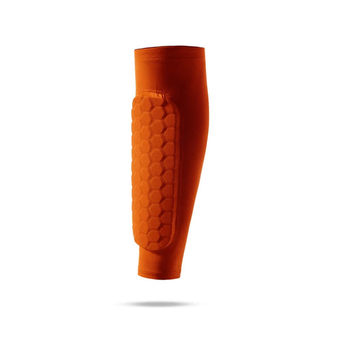 1 PC Leg Sleeves Shin Guards Shockproof Honeycomb Nylon Support Sock