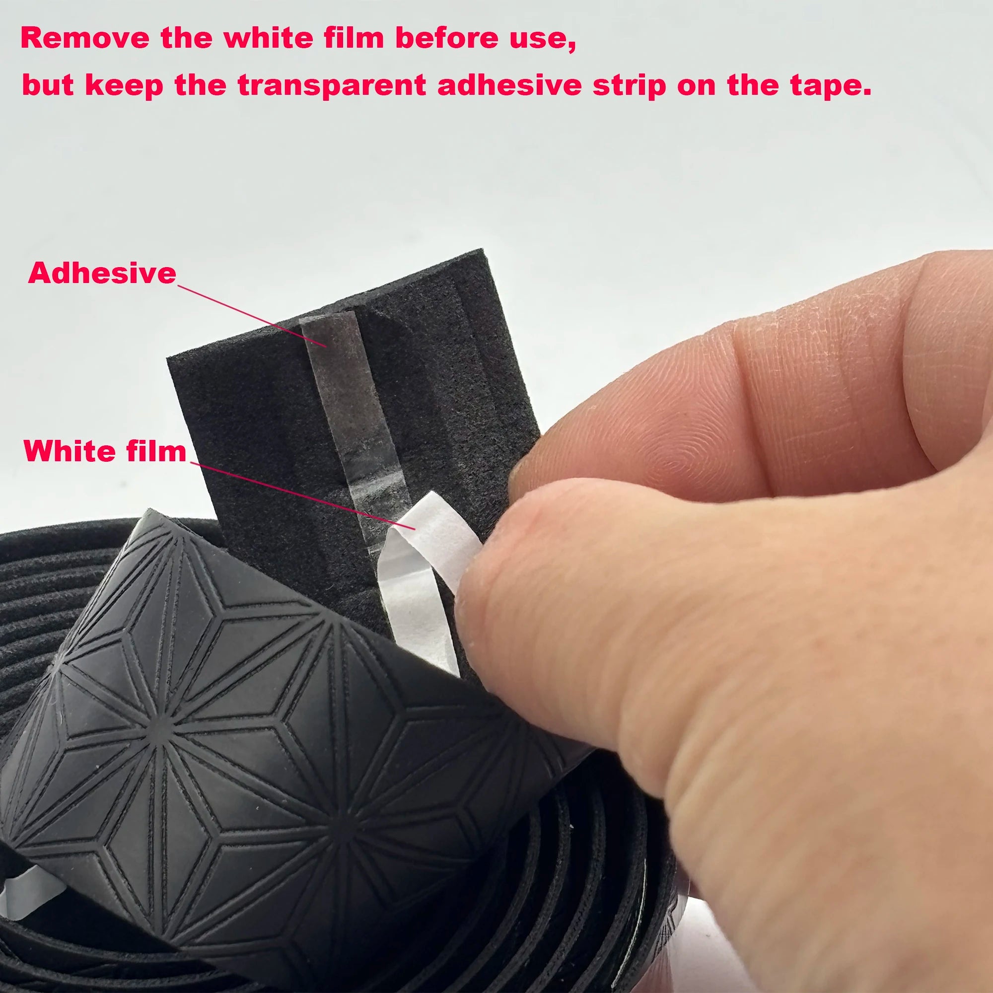 1 Pair Anti-Slip Road Bike Handlebar Tape PU Shock Handle Bar Tape w/