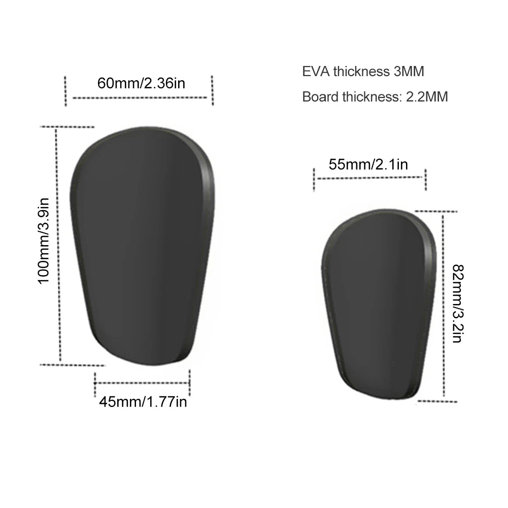 1 Pair mini Soccer EVA Plastic Shin Guards Pads For Kids Small