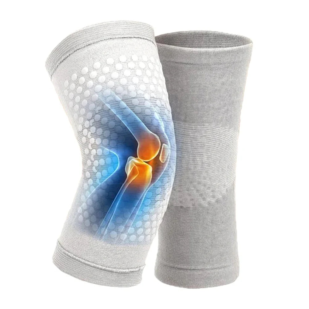 1 Pair Self Heating Support Knee Pads Knee Brace Warm for Arthritis