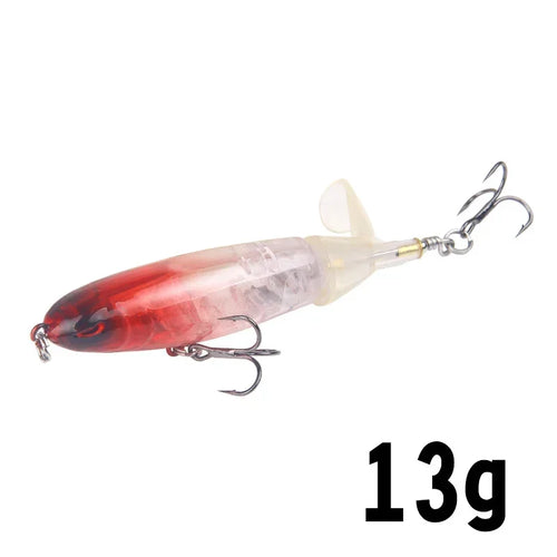 1 Pcs 10cm/14cm Topwater Fishing Lure Whopper Popper Artificial Bait