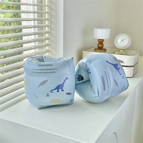 1 pair  Cartoon printing Swimming Arm Floaties， Inflatable Swim Arm