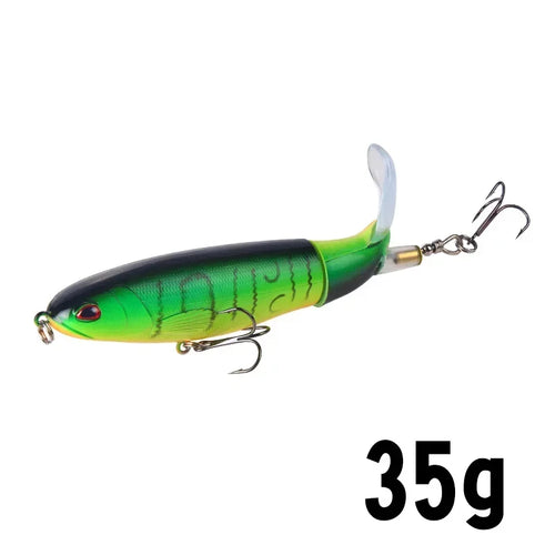 1 Pcs 10cm/14cm Topwater Fishing Lure Whopper Popper Artificial Bait