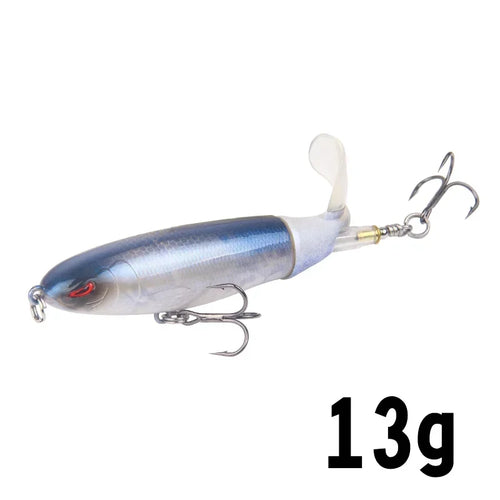 1 Pcs 10cm/14cm Topwater Fishing Lure Whopper Popper Artificial Bait