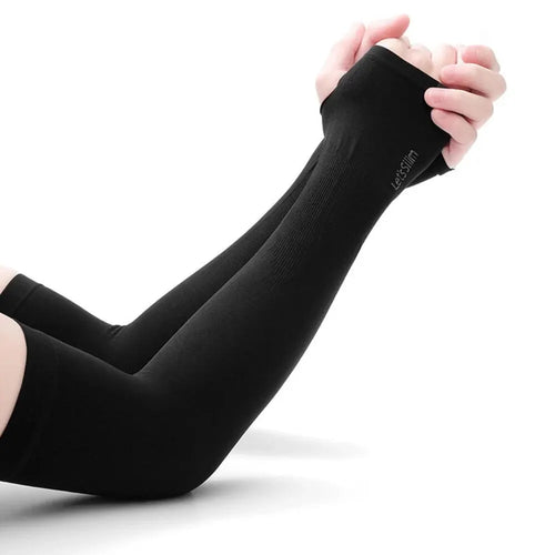 1 Pairs Arm Guard Sleeve with Thumb Hole Protective Sleeve Holders Sun
