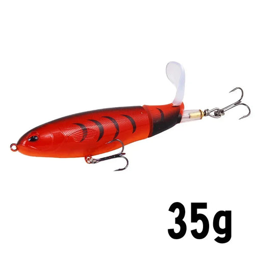 1 Pcs 10cm/14cm Topwater Fishing Lure Whopper Popper Artificial Bait
