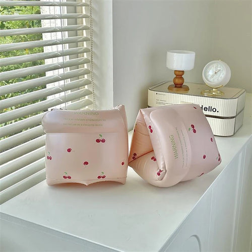 1 pair  Cartoon printing Swimming Arm Floaties， Inflatable Swim Arm