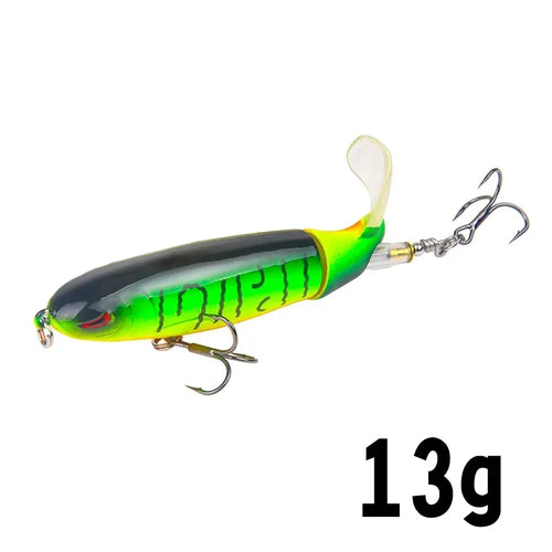 1 Pcs 10cm/14cm Topwater Fishing Lure Whopper Popper Artificial Bait