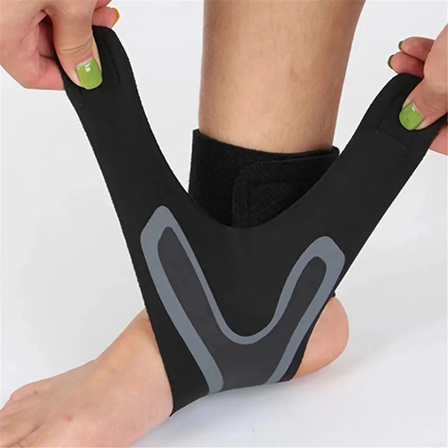 1 Pc Ankle Brace Support Compression Sleeve Breathable Running Foot