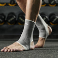 1 Pair One Size Elastic Breathable Ankle Support Sleves for Running