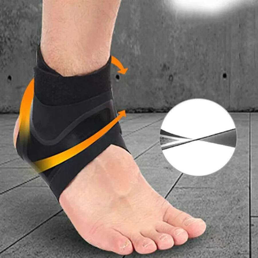 1 Pc Ankle Brace Support Compression Sleeve Breathable Running Foot