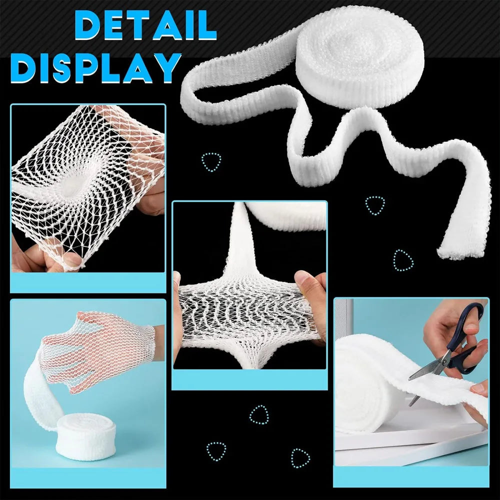 1 Roll Elastic Net Wound Dressing Net Tubular Bandage Mesh Tubing