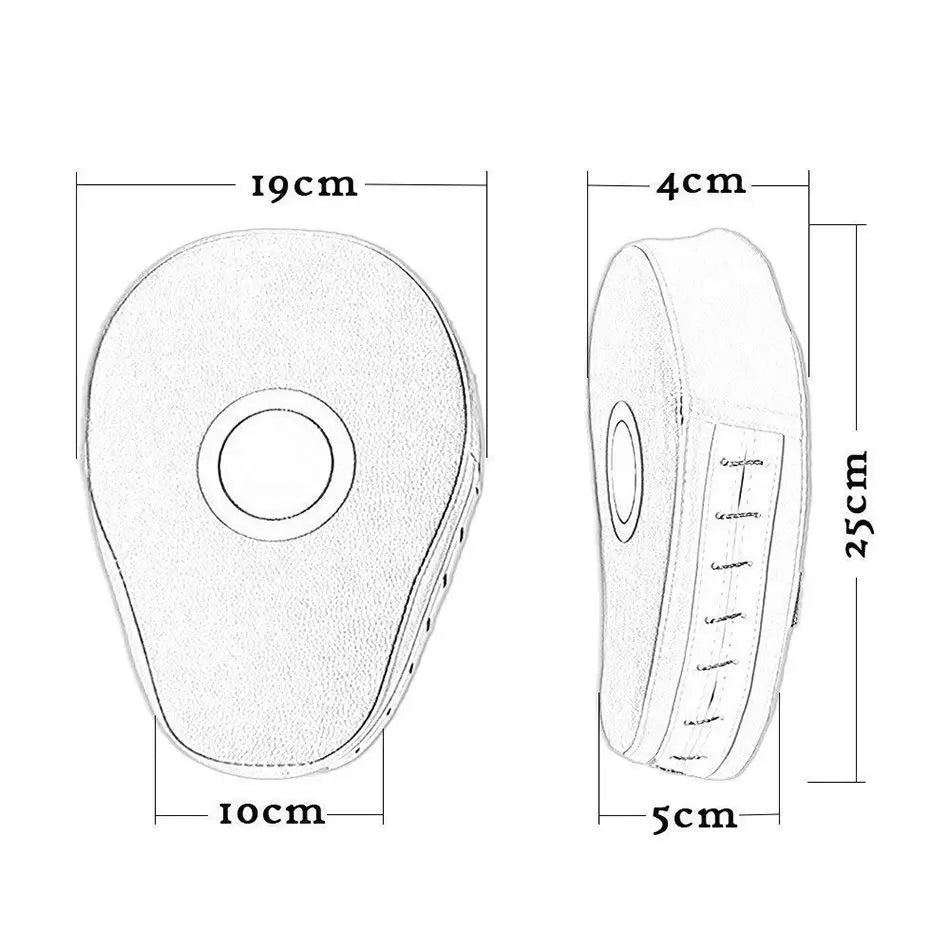 1 pc Muay Thai Training Elbow Baffle Hand Target Boxing Sanda Training