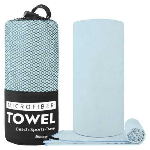 1 Pcs Microfiber Towel Sports Quick-Drying Super Absorbent Camping