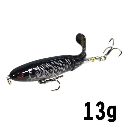 1 Pcs 10cm/14cm Topwater Fishing Lure Whopper Popper Artificial Bait