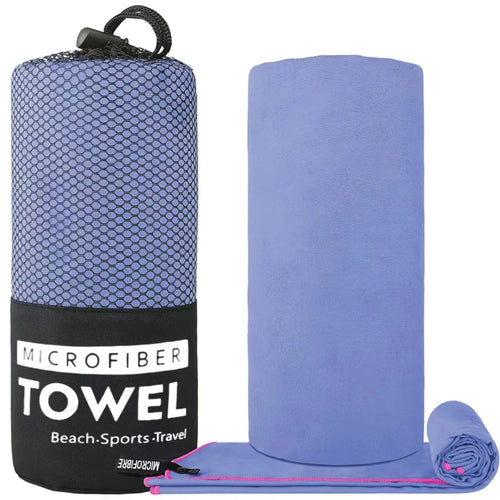 1 Pcs Microfiber Towel Sports Quick-Drying Super Absorbent Camping