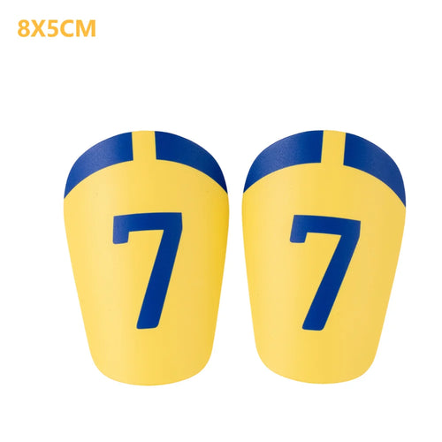 1 Pair mini Soccer EVA Plastic Shin Guards Pads For Kids Small