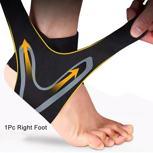 1 Pc Ankle Brace Support Compression Sleeve Elastic Foot Bandage