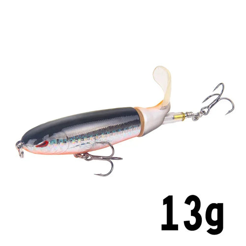1 Pcs 10cm/14cm Topwater Fishing Lure Whopper Popper Artificial Bait