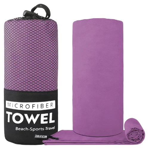1 Pcs Microfiber Towel Sports Quick-Drying Super Absorbent Camping