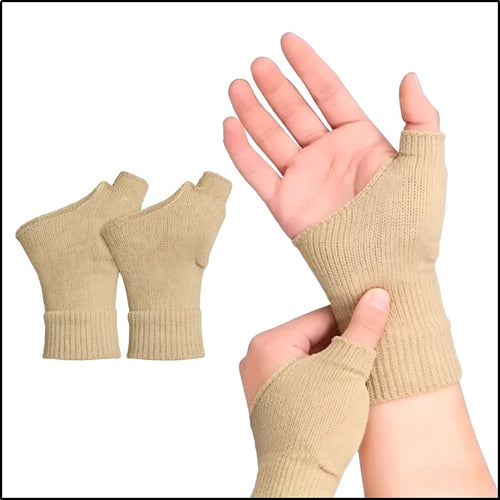 1 Pair of Breathable Thumb-Wrist Compression Arthritis Gloves with