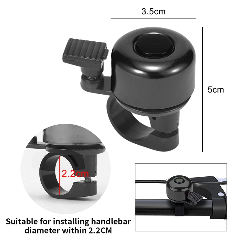 1 Piece Super Loud Mountain Bike Bell Mini Bicycle Bell, Easy To