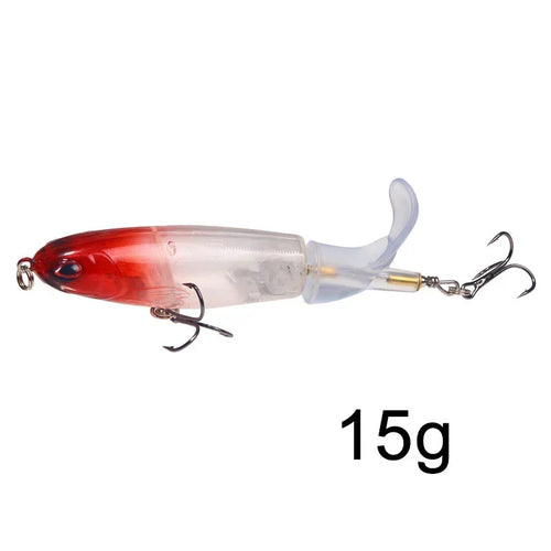 1 Pcs 10cm/14cm Topwater Fishing Lure Whopper Popper Artificial Bait