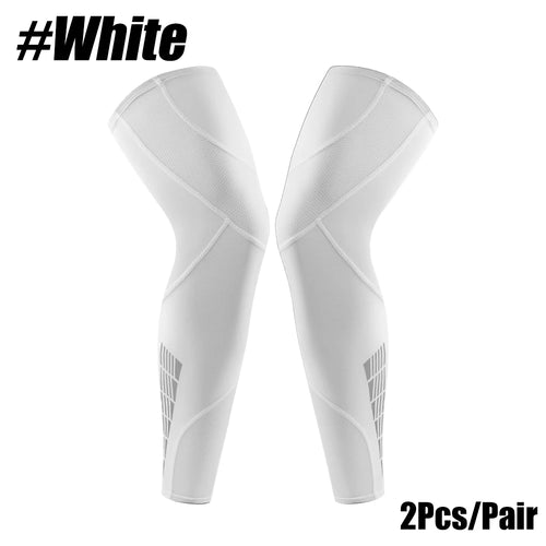 1 Pair Sports Leg Sleeves, Full Leg Compression Sleeve for Men and