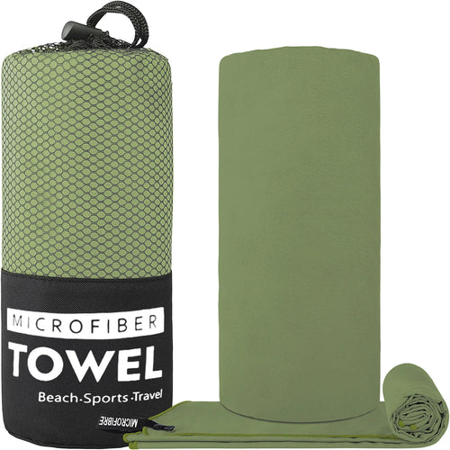 1 Pcs Microfiber Towel Sports Quick-Drying Super Absorbent Camping