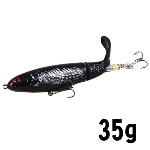 1 Pcs 10cm/14cm Topwater Fishing Lure Whopper Popper Artificial Bait