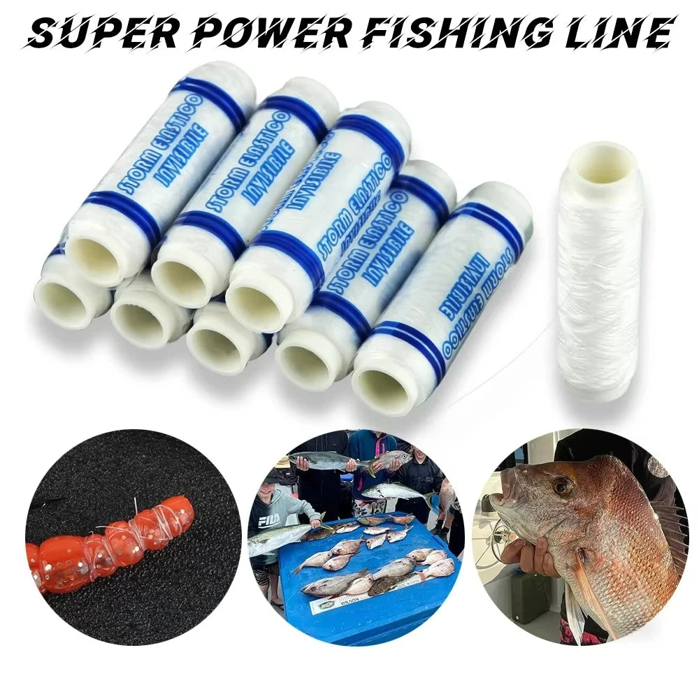 0.2mm 250M High-strength elastic fishing line Invisible Fishing Bait