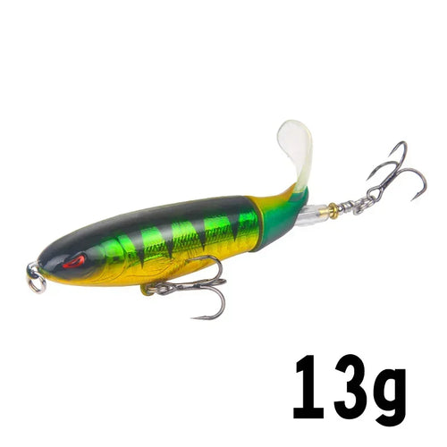 1 Pcs 10cm/14cm Topwater Fishing Lure Whopper Popper Artificial Bait