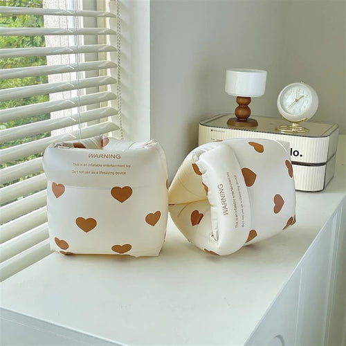 1 pair  Cartoon printing Swimming Arm Floaties， Inflatable Swim Arm